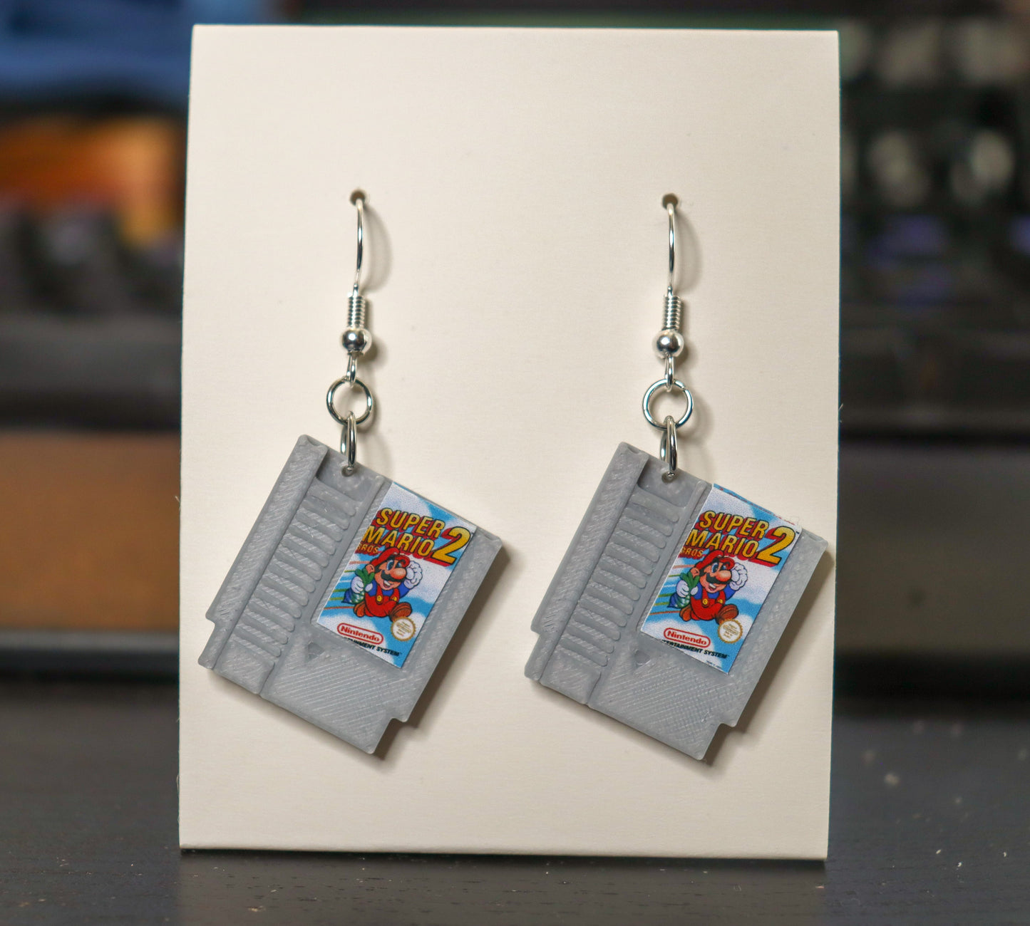 NES Cartridge Earrings