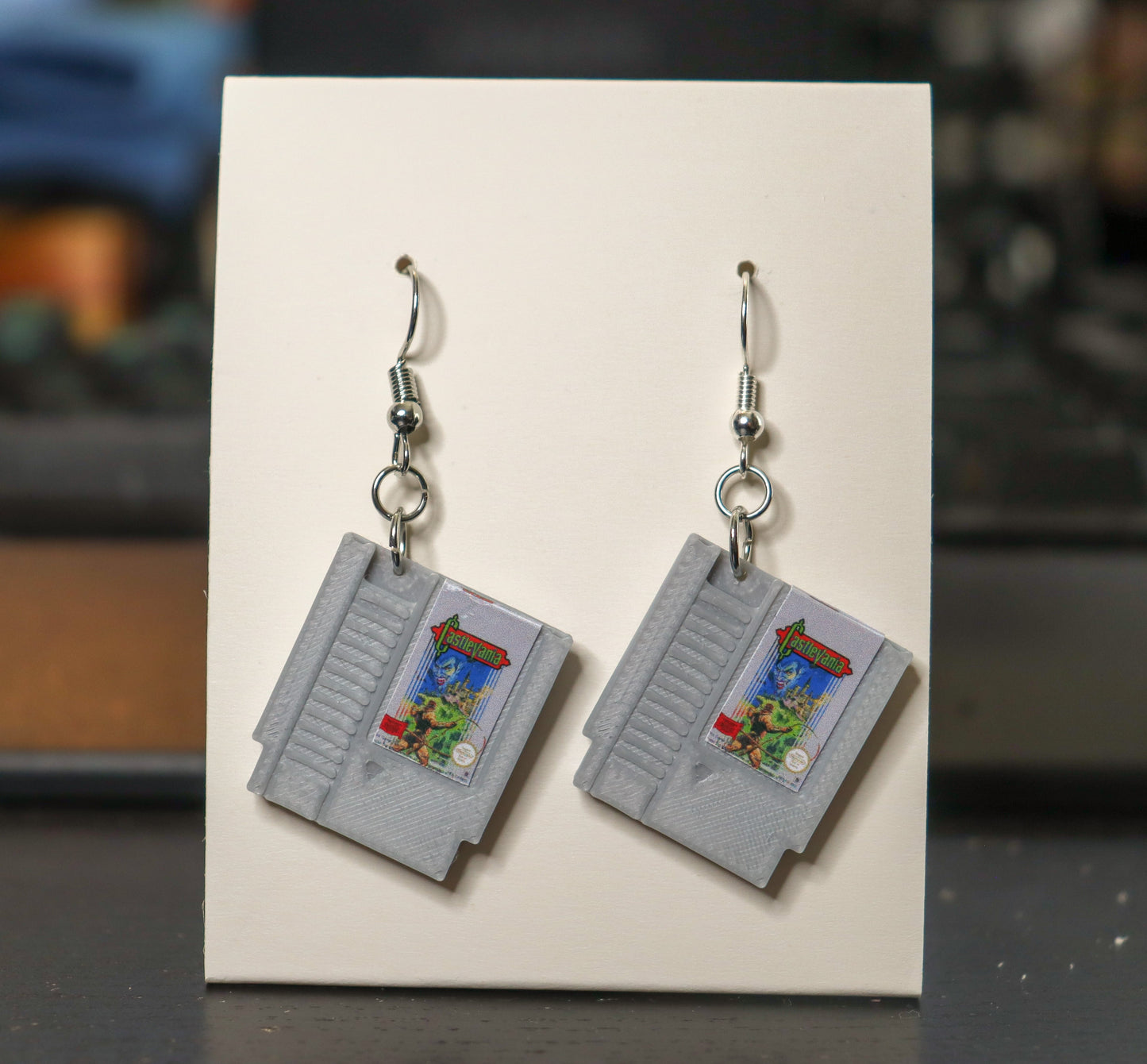 NES Cartridge Earrings