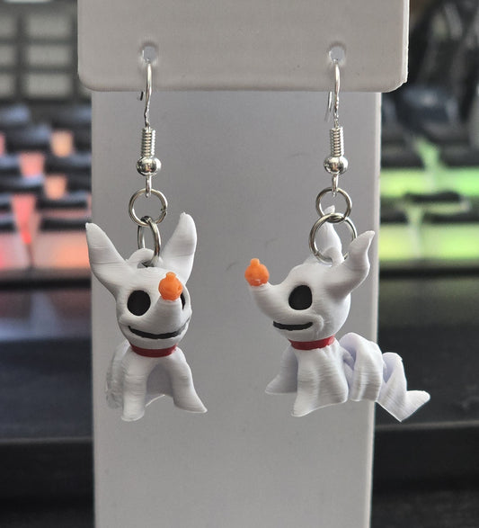 Zero Earrings (Nightmare Before Christmas)