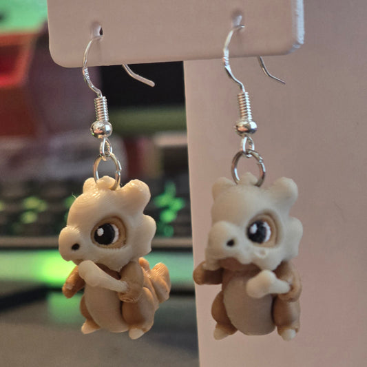 Cubone Earrings