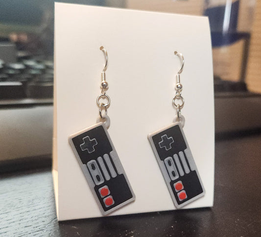 NES Controller Earrings